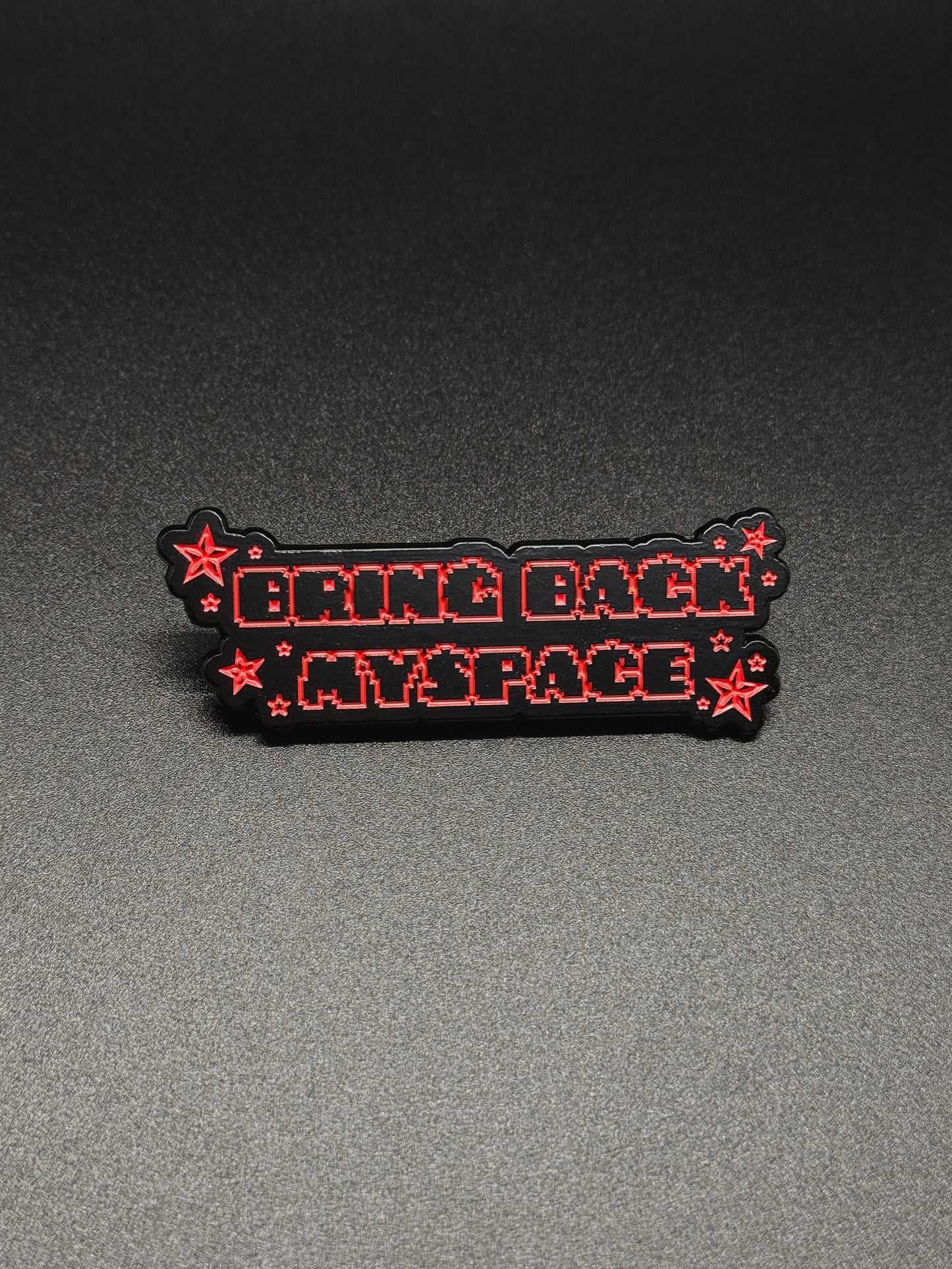 Myspace Enamel Pin