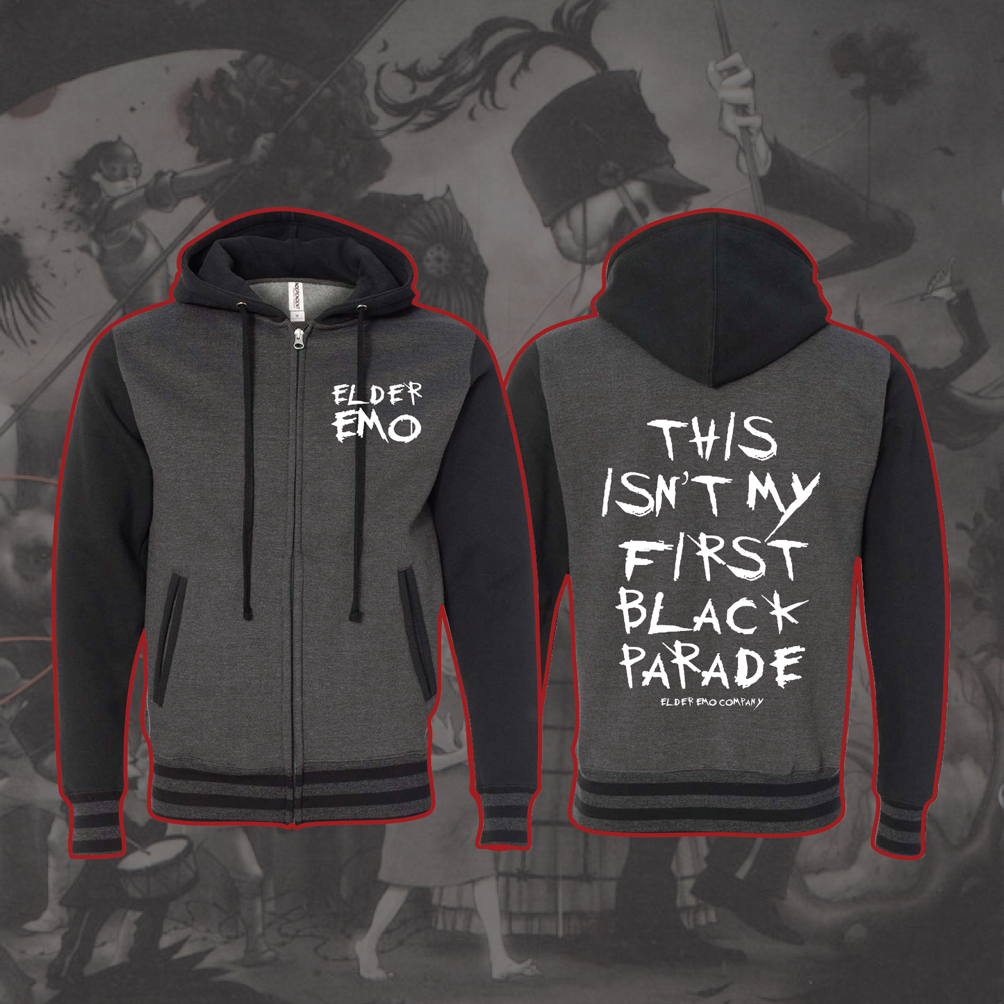 Black Parade Zip Up