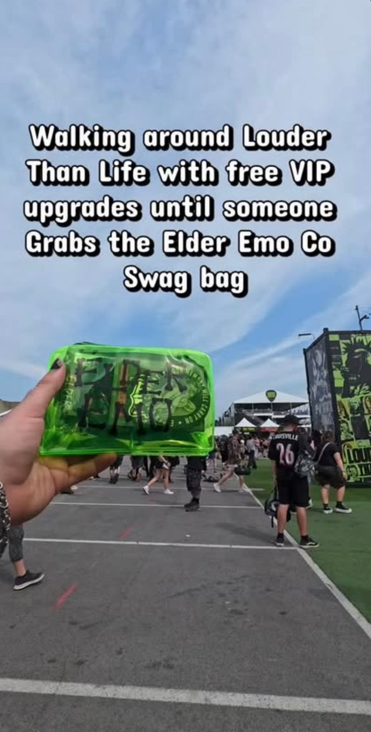Elder Emo Bones Accessory Bag