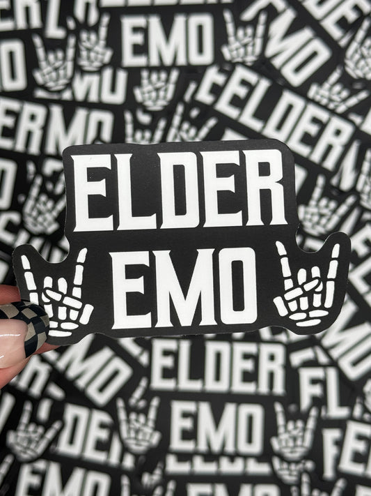 Elder Emo Sticker #2