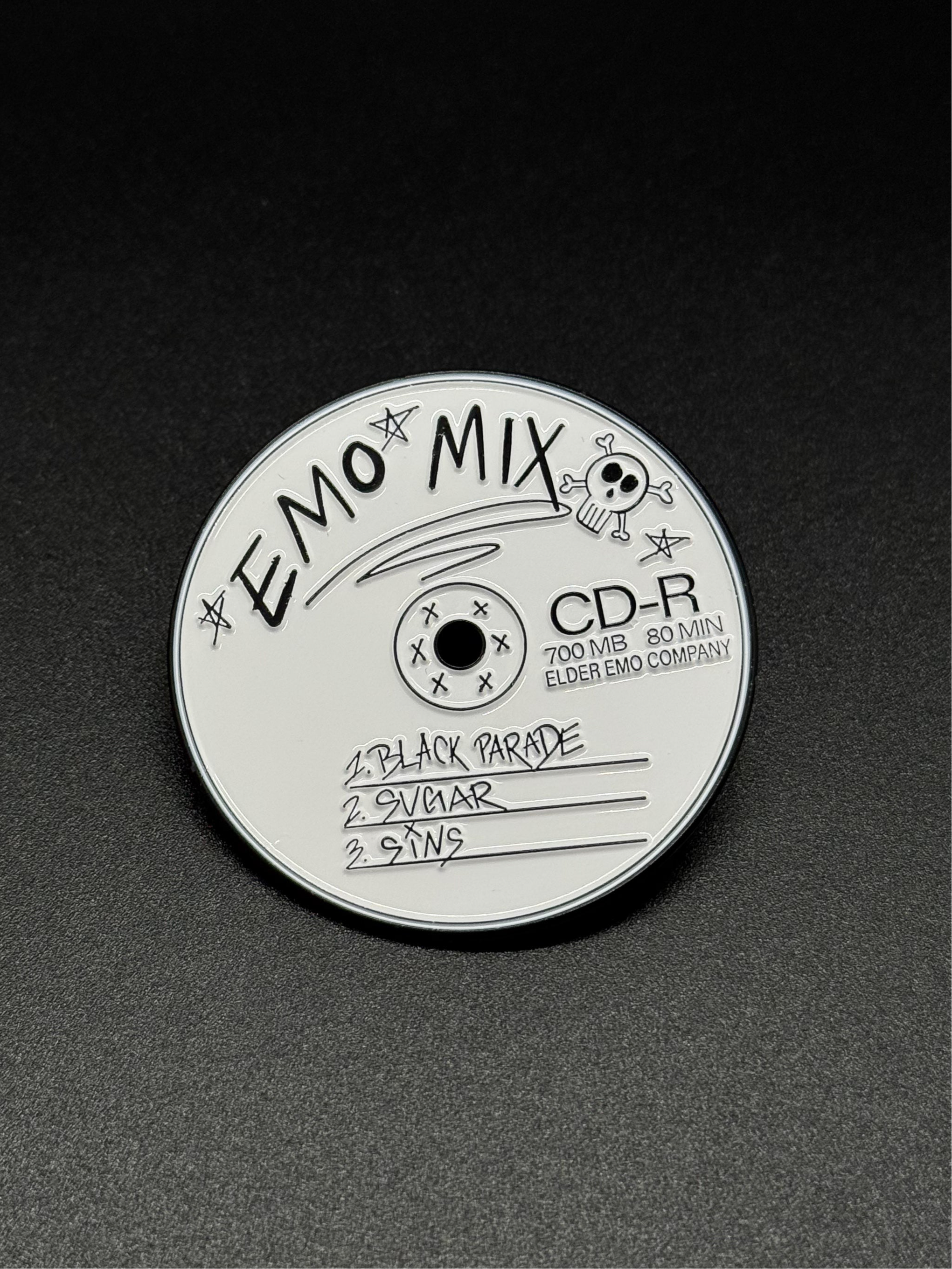 Emo Mix Enamel Pin