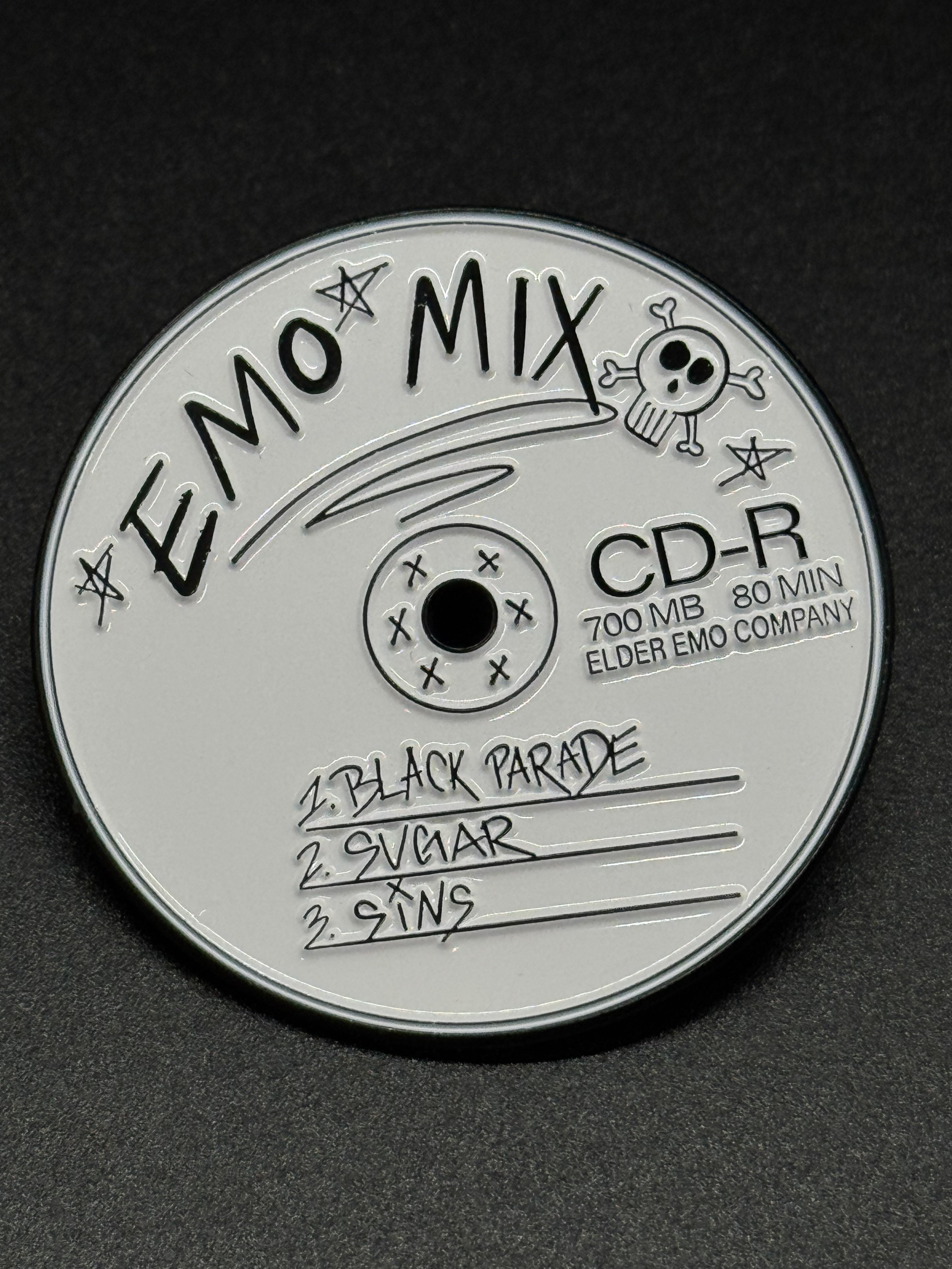 Emo Mix Enamel Pin