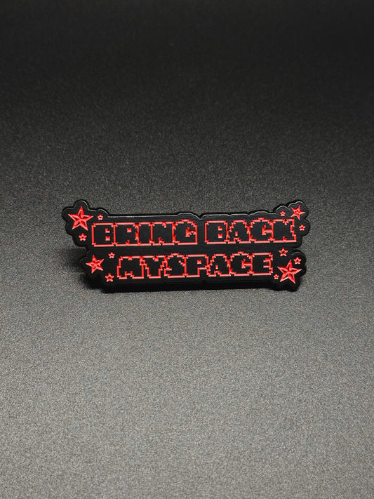 Myspace Enamel Pin Set