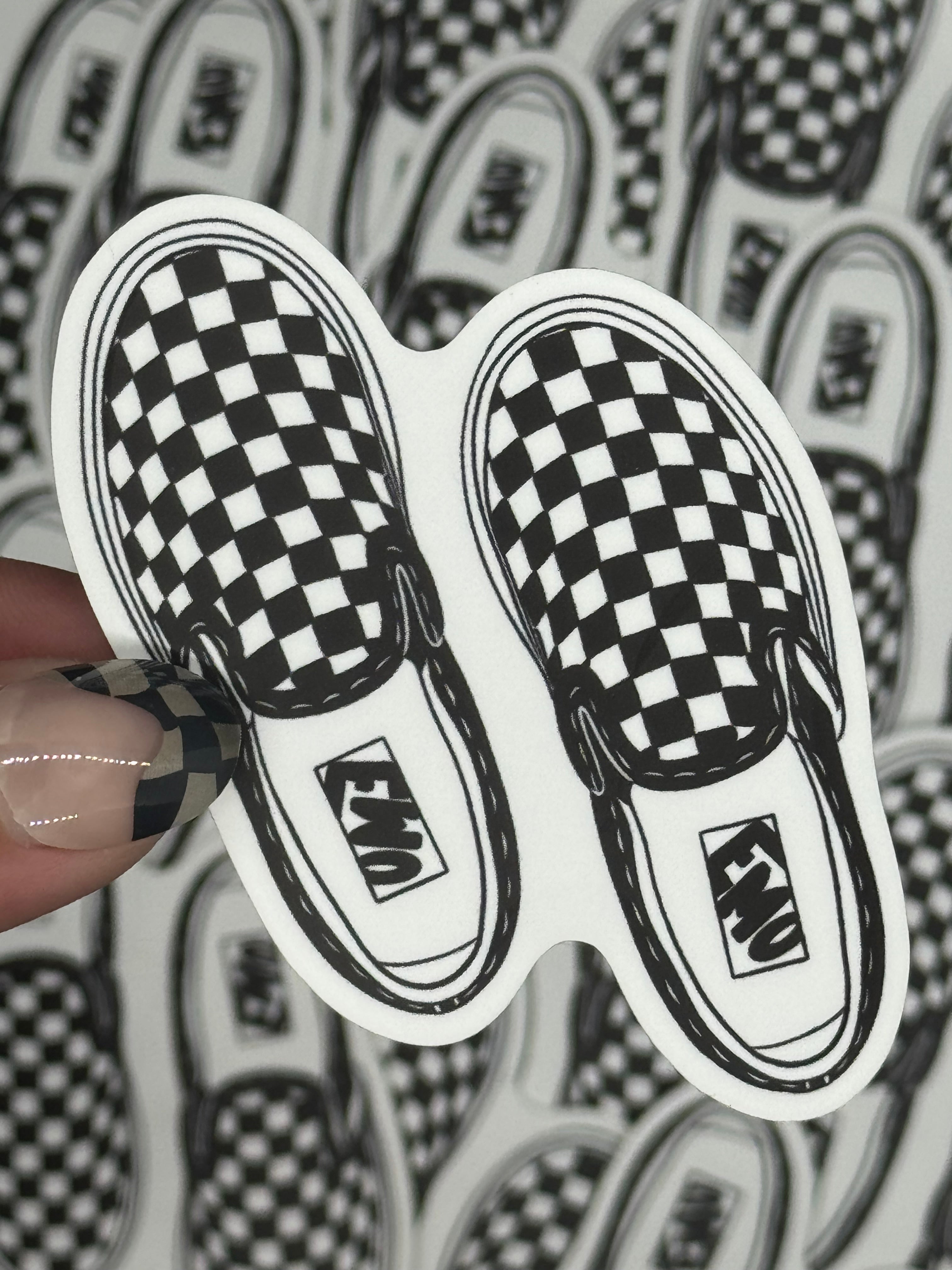 Emo Vans Sticker