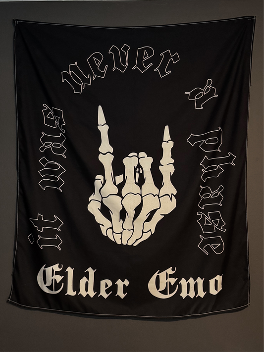 Elder Emo Tapestry