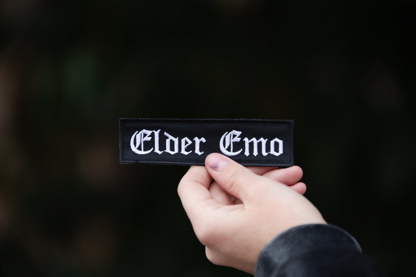 Elder Emo Iron-On Patch