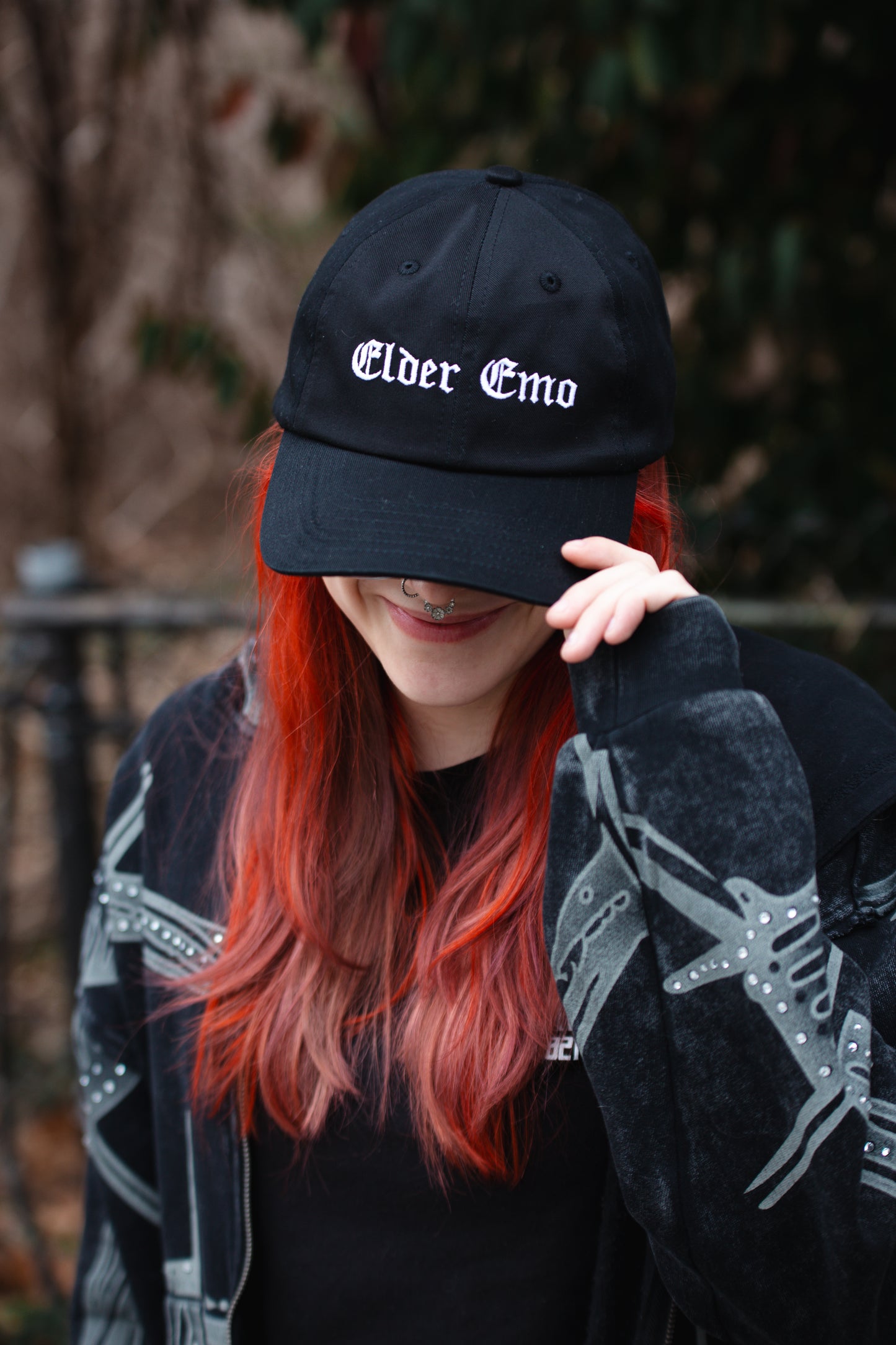 Elder Emo Dad Hat