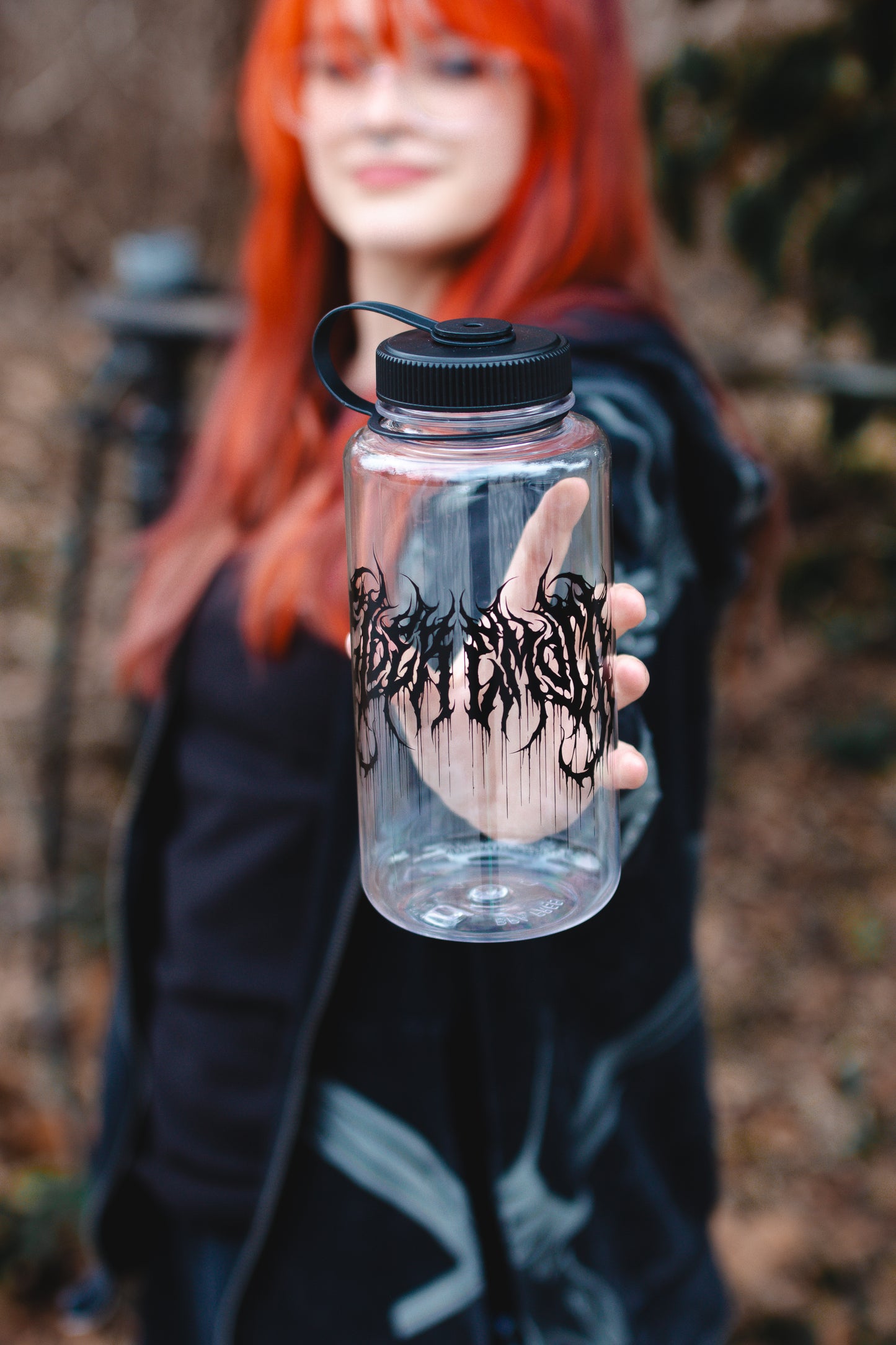 Metal Elder Emo Water Bottle