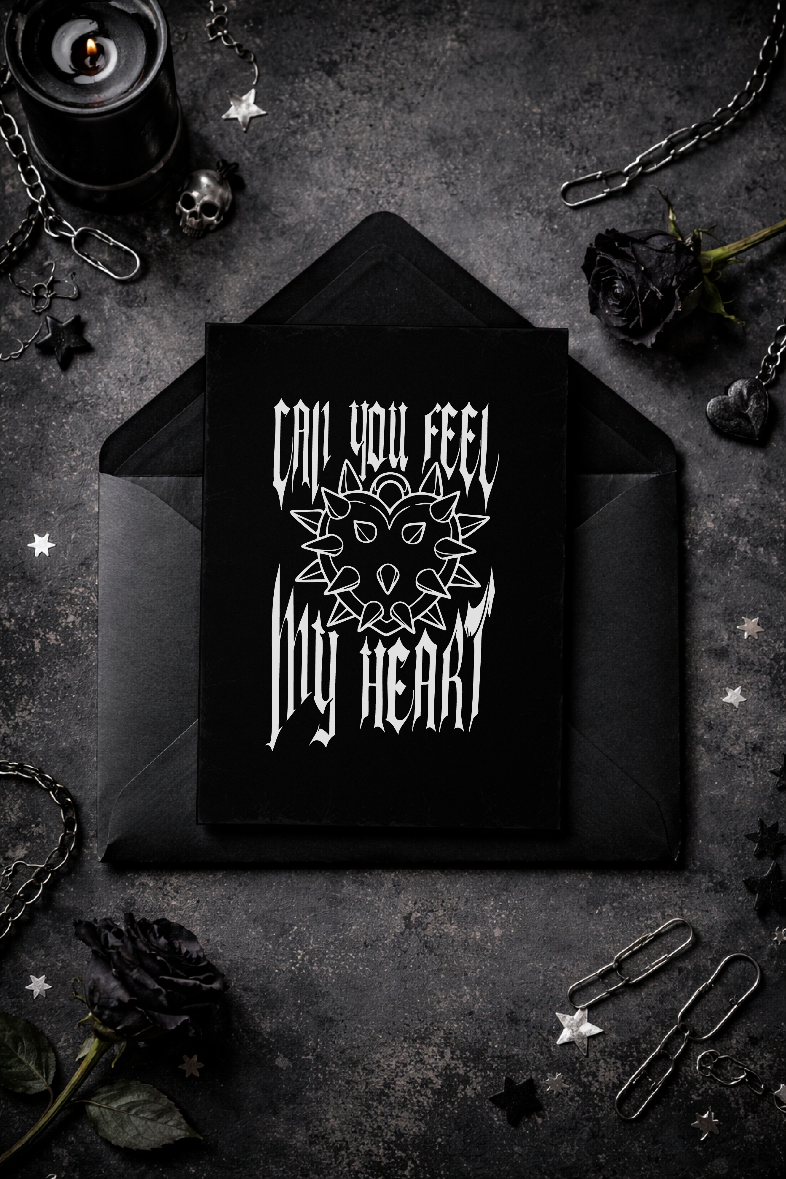 Can You Feel My Heart Card