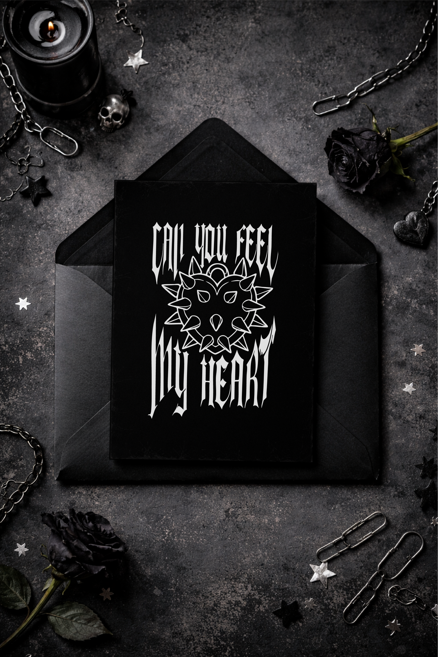 Can You Feel My Heart Card