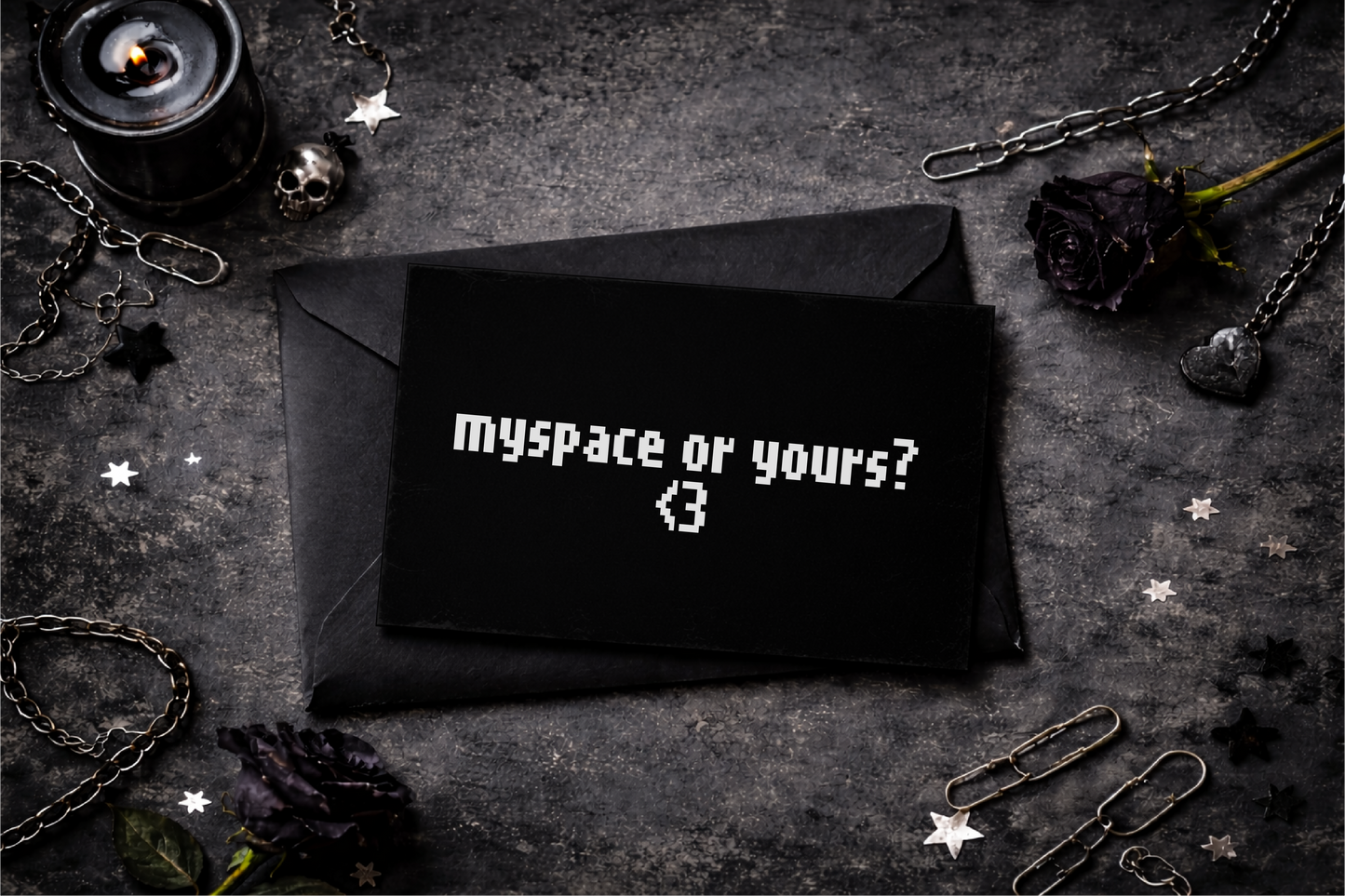 Myspace Or Yours Card