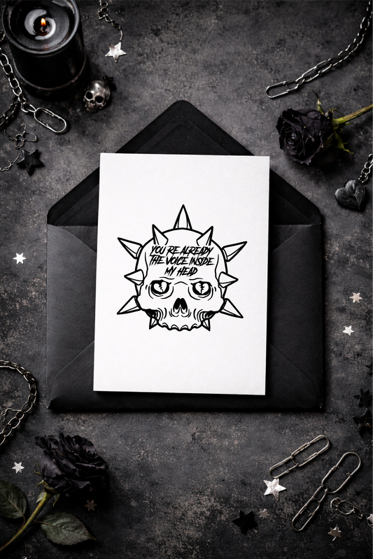 Voice Inside My Head Card