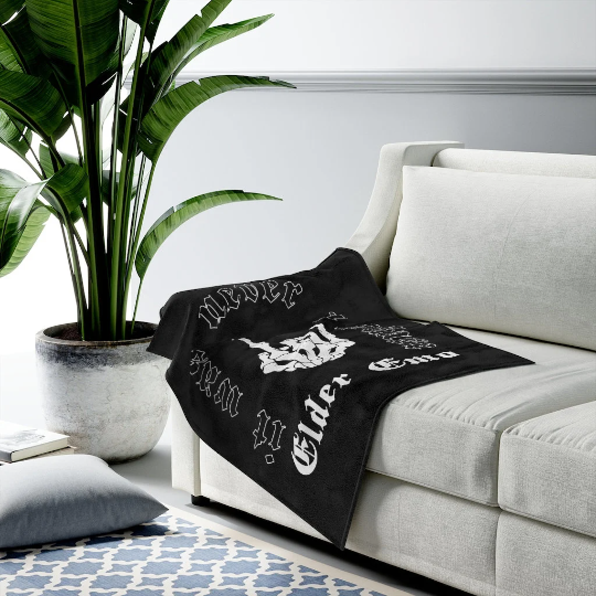 Elder Emo Velveteen Plush Blanket-SQ9876442